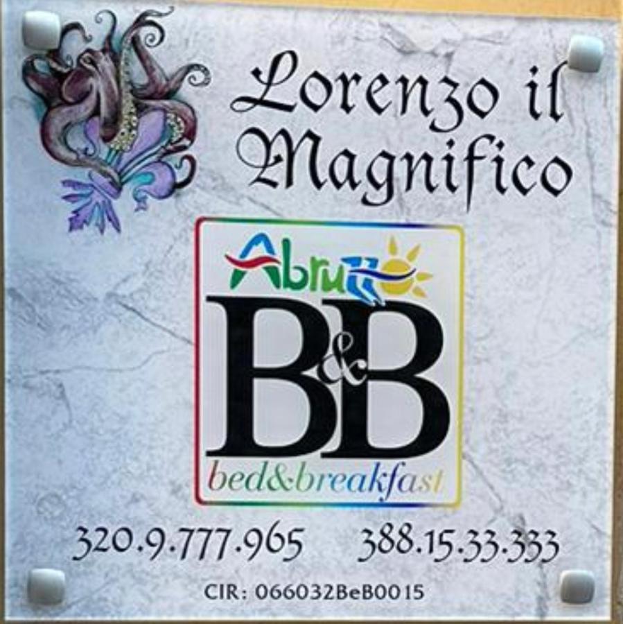 B&B Lorenzo Il Magnifico Celano Kültér fotó